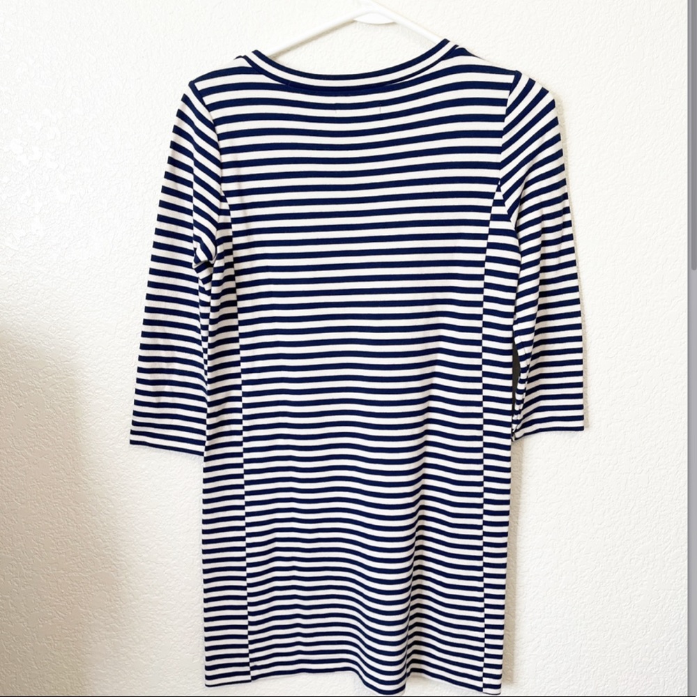 Madewell Striped Shift Dress - Picture 3 of 4